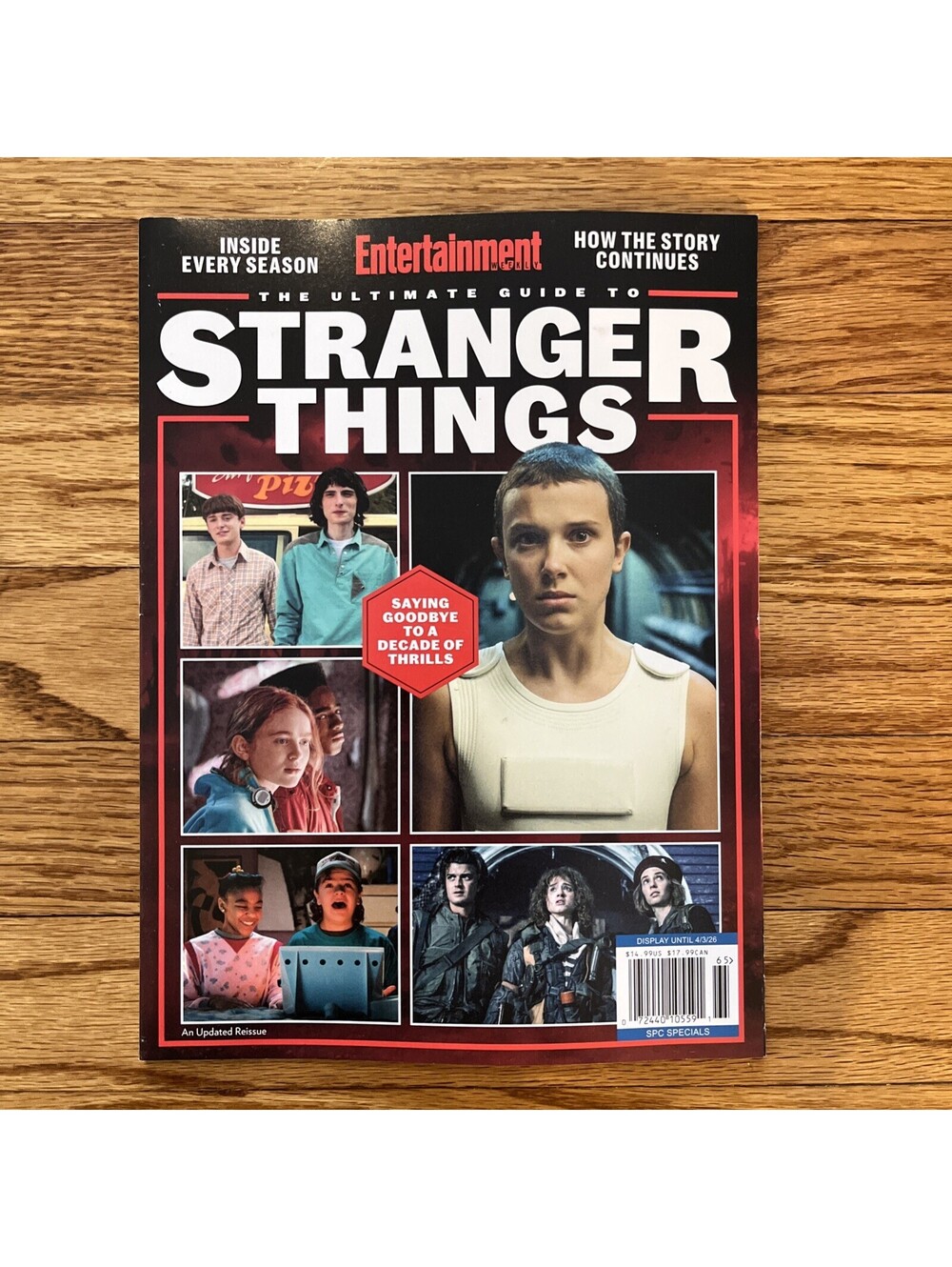 Entertainment Weekly Magazine Stranger Things 2026